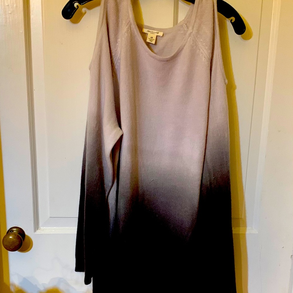 Westbound women’s sweater with cutout shoulders